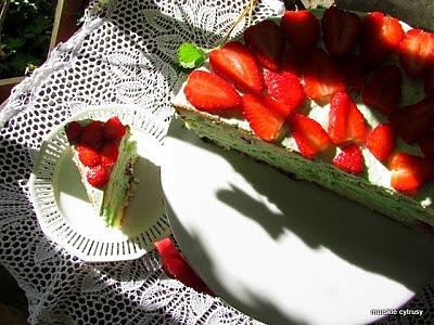 Zgubne skutki nieuwagi i biszkopt z kremem pistacjowym