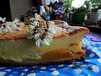 Ciasto jogurtowe z brzoskwiniami