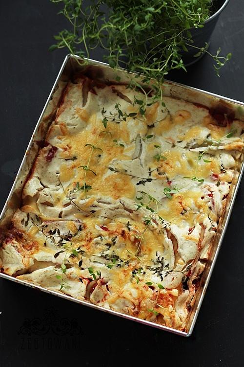Lasagne z tuńczykiem