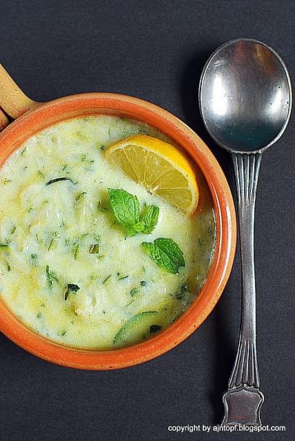 Zupa z cukinii na mleku