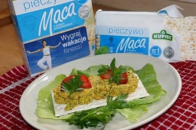Maca z pastą mięsno-warzywną na śniadanie