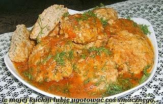 Ryżowo-koperkowe mielone w pomidorach