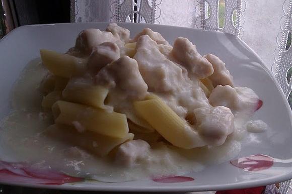 Penne z kurczakiem