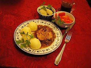 Kurczak a'la schab duszony