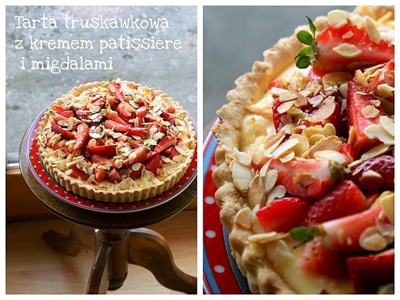 Tarta truskawkowa na 2 urodziny bloga