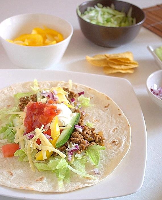 Urodzinowy bufet taco na imprezę