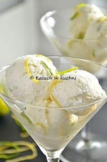 Limonkowo-cytrynowe lody