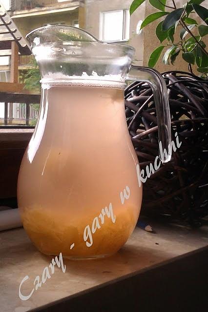 Kompot rabarbarowo-jabłkowy