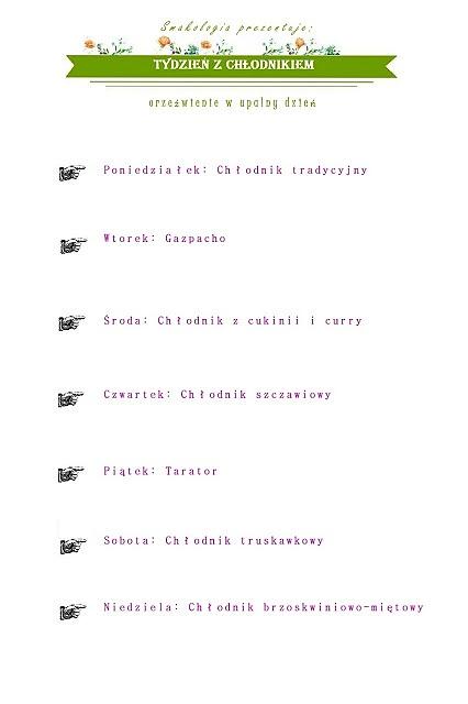 Tydzień z chłodnikiem