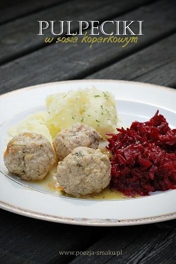 Pulpeciki w sosie koperkowym