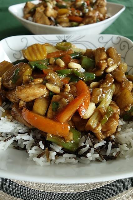 Kung pao chicken - danie kuchni syczuańskiej