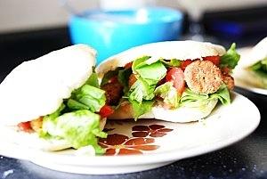 Falafele z cukinią