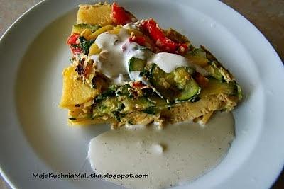 Tortilla z warzywami