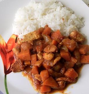 Curry z marchewką