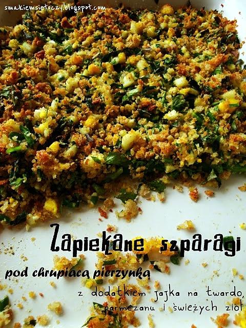 Zapiekane szparagi z chrupiącą pierzynką