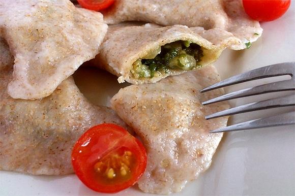 Epickie pierogi ze szpinakiem