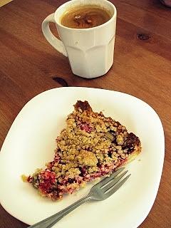 Tarta truskawkowo-rabarbarowa