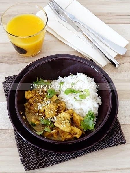 Kokosowe curry z kurczaka