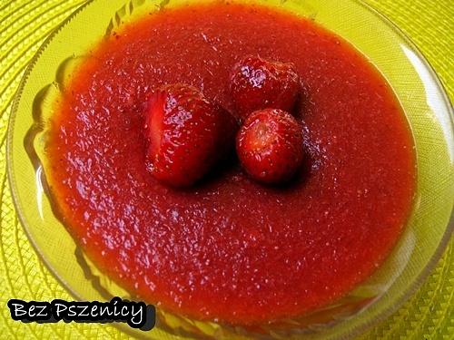 Kisiel z truskawek