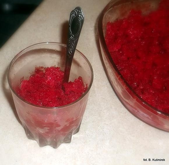 Granita truskawkowa