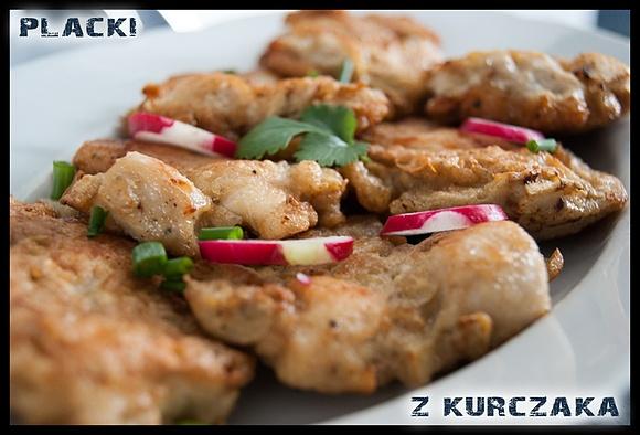 Placki z kurczaka - lekkie i smaczne danie z pieczarkami