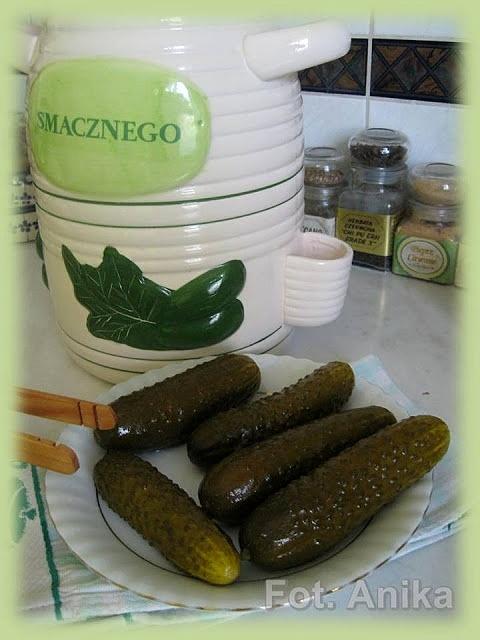 Ogórki małosolne