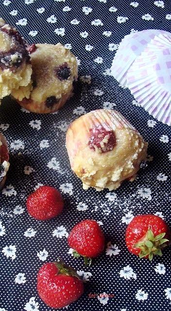 Drożdżowe muffiny