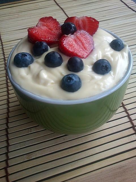Truskawki z serkiem mascarpone