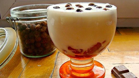 Zdrowe płatki śniadaniowe domowy Nesquik przepis
