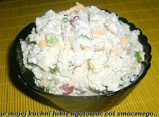 Twarogowa pasta z solą prowansalską i rzodkiewką