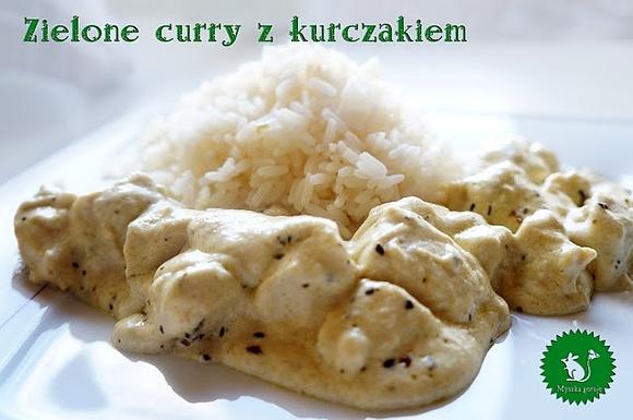 Tajskie zielone curry