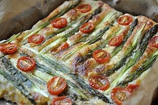 Pizza ze szparagami
