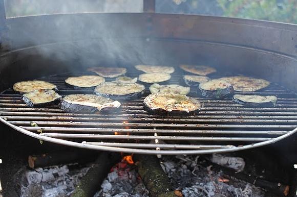 Grillowane bakłażany
