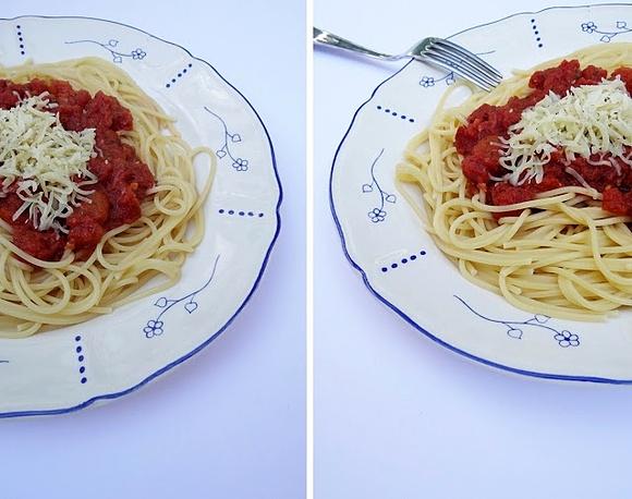 Wściekle ostre spaghetti