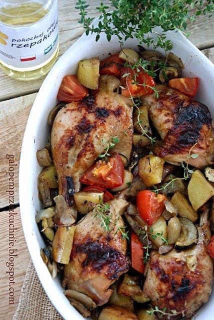 Balsamiczne pałki z warzywami