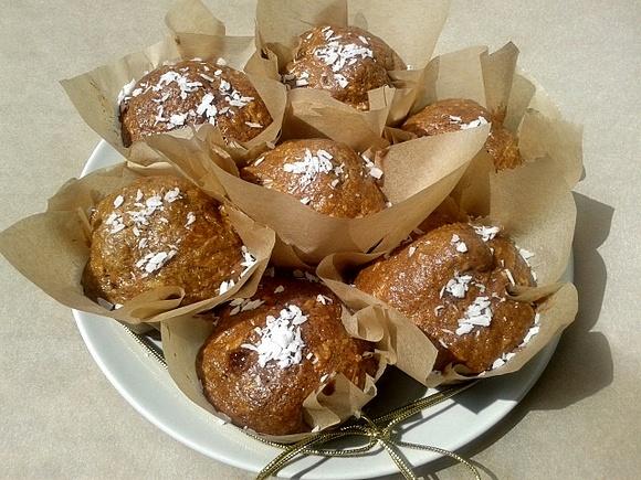 Muffiny marchewkowo-kokosowe