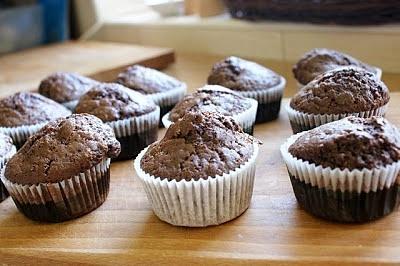 Muffinki czekoladowe