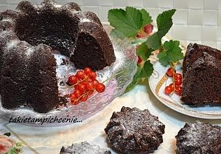 Kakaowa babka z coca colą