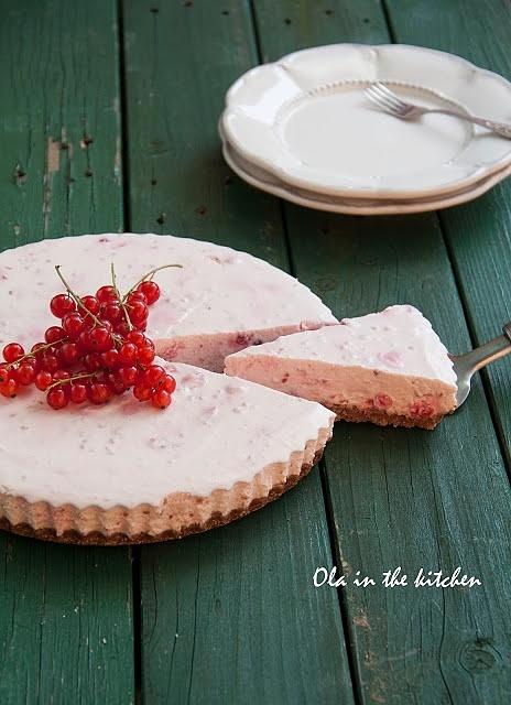 Tarta porzeczkowa na najeżonym spodzie