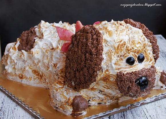 Tort pies czekoladowo-śmietanowy
