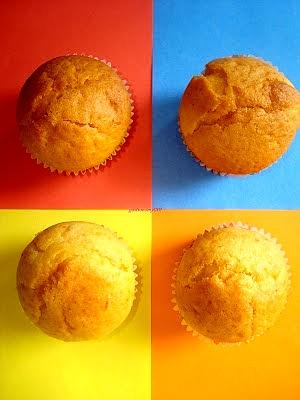 Muffiny cytrynowe z gorzką czekoladą