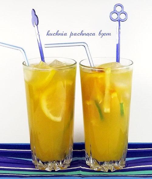 Lemoniada z owoców i miodu dla dzieci