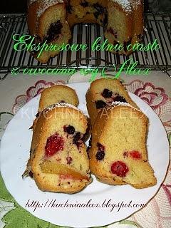 Ekspresowe letnie ciasto z owocami