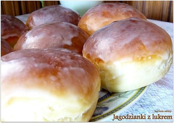 Jagodzianki z lukrem