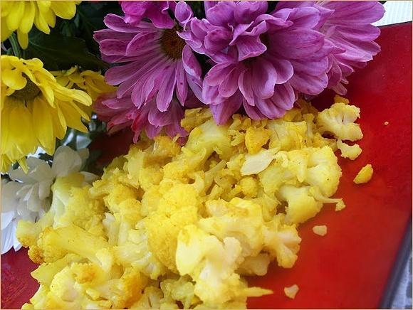 Kalafior curry - przepis na wegetariańskie danie z curry i kurkumą