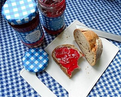 Galaretka z czerwonych porzeczek