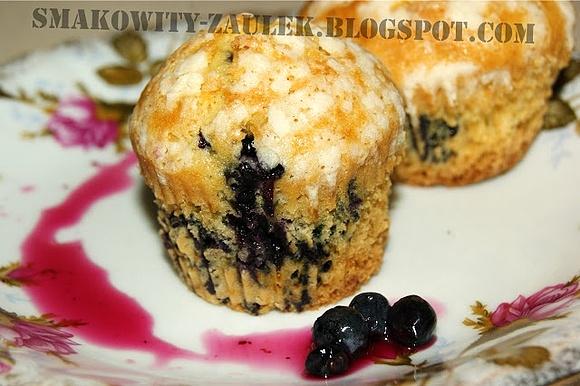Muffinki z jagodami czyli babeczki jagodowe