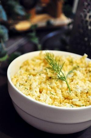 Pasta z żółtego sera