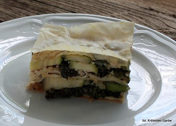 Zapiekanka warzywna lasagne