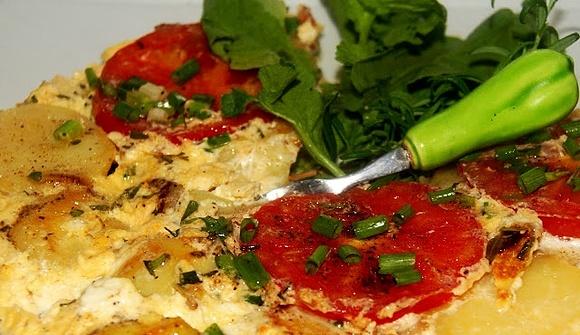 Fritata z Fetą